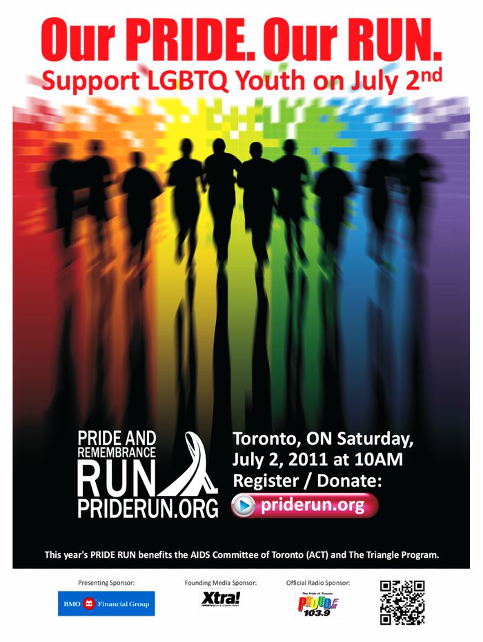 TTC Poster Design for Pride Run 2011-2012
