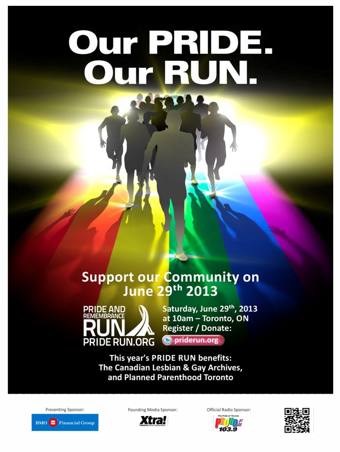 TTC Poster Design for Pride Run 2013